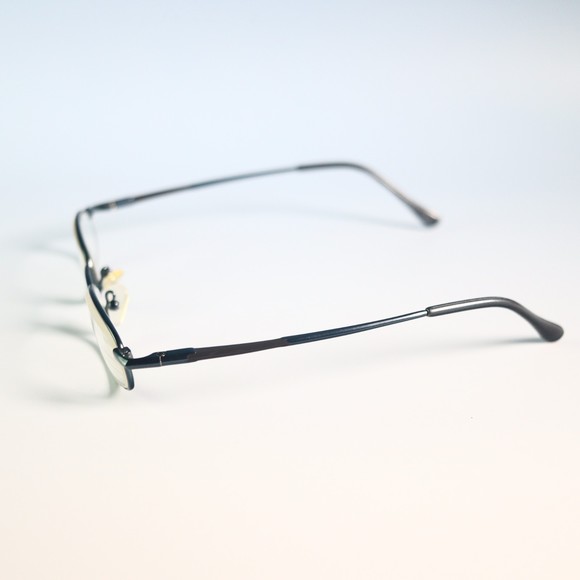 Zimco Retro #19 MAT BLUE GRAY eyeglasses 47-19 140 round frame glasses N4 - Picture 5 of 9